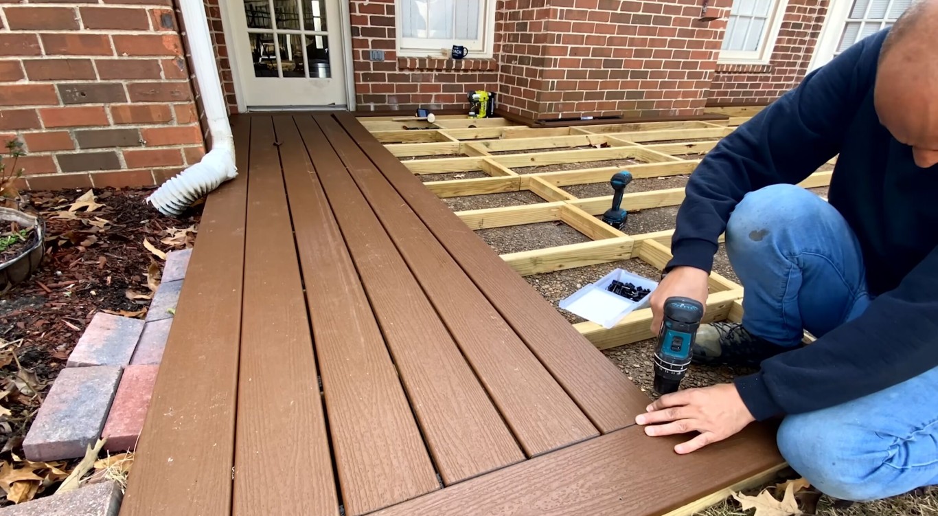 High-quality composite deck installation process in Chandler